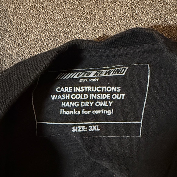 VTG REWIND Chick Hicks Men’s Short Sleeved T-Shirt Size 3XL - Picture 5 of 5